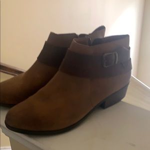 Clark’s leather booties